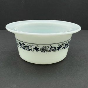 Pyrex Old Town Blue Butter Tub Corningware Blue Onion Bowl